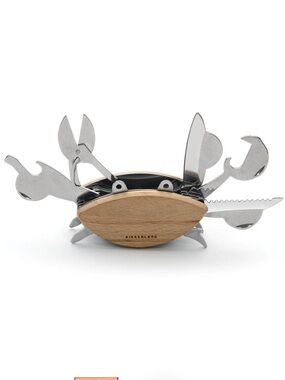 New KIKKERLAND Crab Multi-tool Great Dad Gift